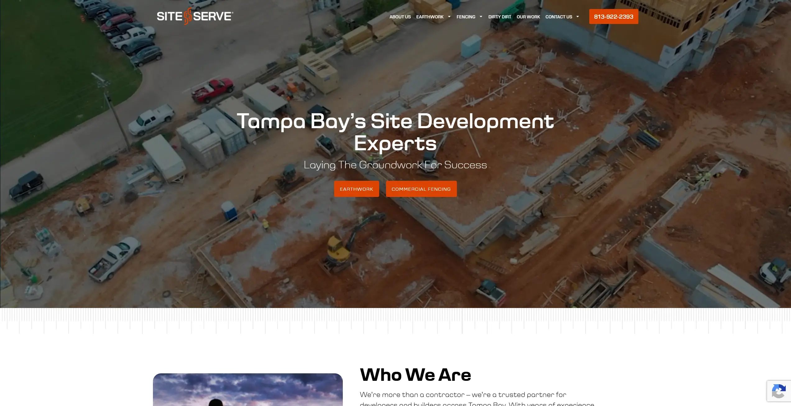 Site Serve USA website featured design preview